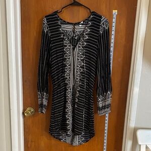 Rip Curl Monochrome Patterned Top